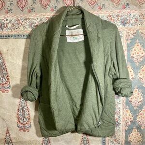 Saturday Sunday Anthropologie Homestead Quilted Jacket w/Pockets